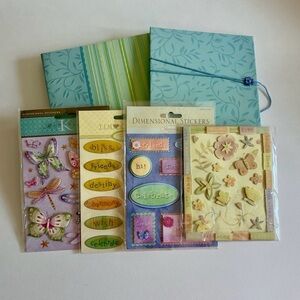 K&Company Bundle of Scrapbooks and Stickers Set